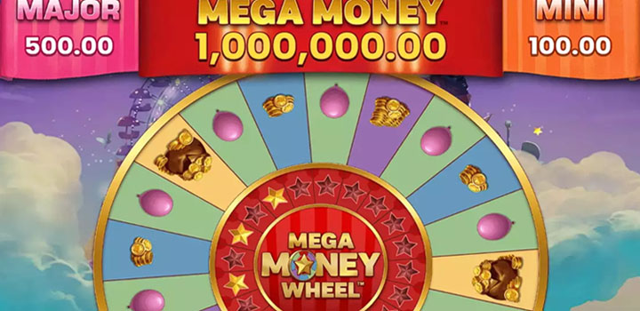 Mega Money Wheel $1M jackpot
